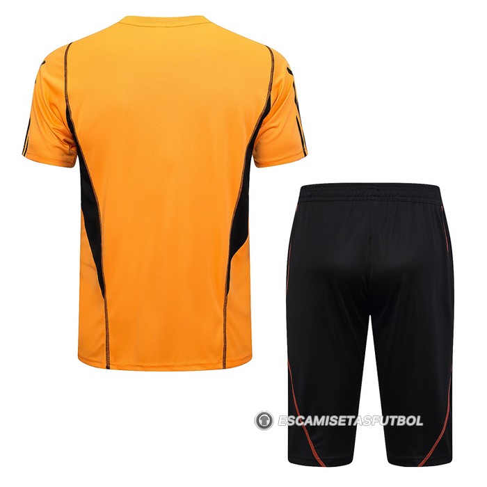 Chandal del SC Internacional Manga Corta 23-24 Naranja - Pantalon Corto